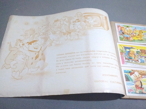 Album Coleccion Fiesta De Hanna Barbera Mexico Vintage Lleno
