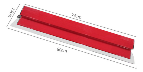 Espatula Alisadora Drywall Plaka Tabla Roca Masilladora 80cm