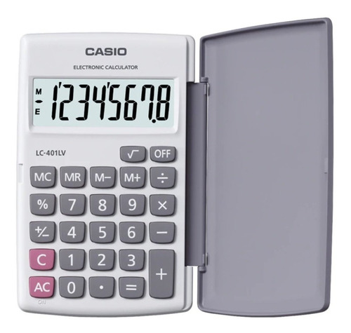 Calculadora Bolsillo Con Tapa Casio Lc-401lv Impacto Online