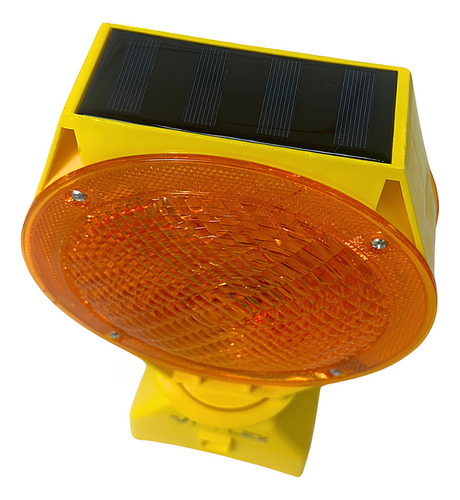 Kit 10 Sinalizador Energia Solar Automático Resistente Obra