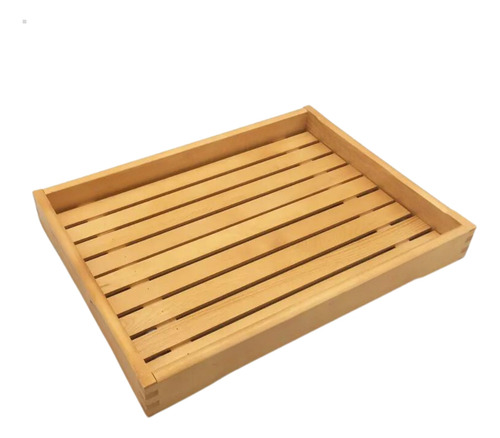 Tábua Migalheira Bambu Para Cortar Pão Bolo Bandeja P/ Café