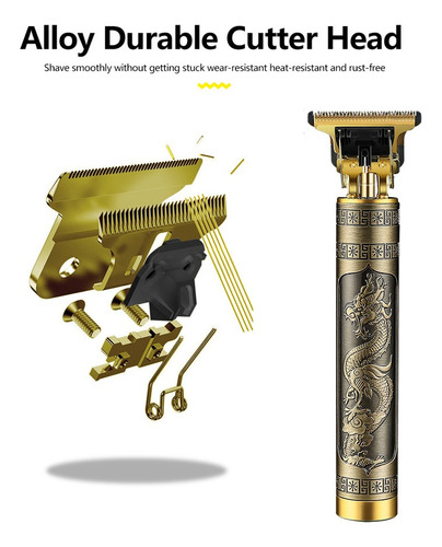 Máquina Corta Pelo Recortadora Dia Del Padre Perfecto Color Gold Dragon