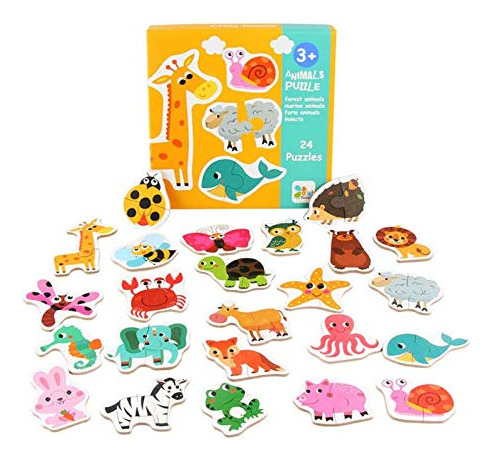 Pequeños Coches De Bado Puzzles Para Niños Puzzles V19r9