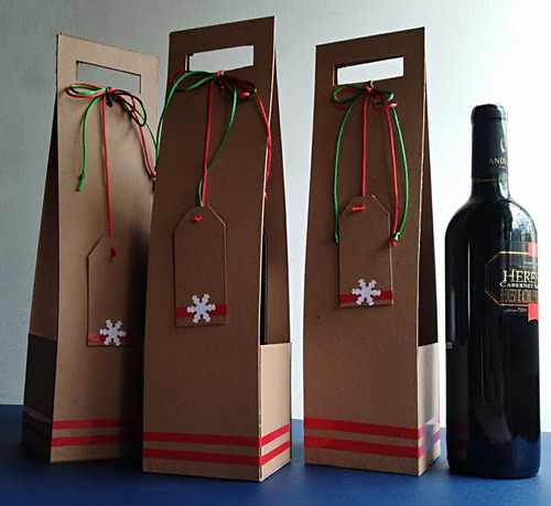 Cajas De Regalo Para Empacar Vino