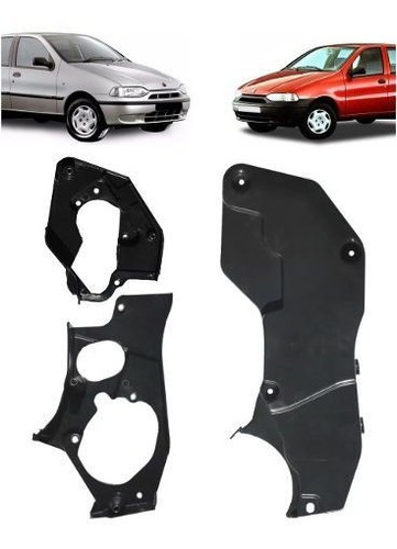 Kit Capas Correia Dentada Motor Siena 1.6 8v Mpi 1998/2000