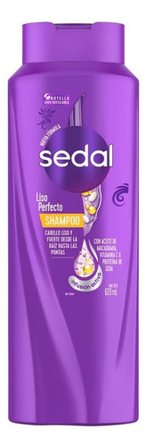  Sedal Shampoo Liso Perfecto 650ml