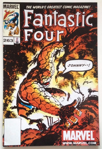 Comic Marvel: Fantastic Four (4f) #263. Direct Edition