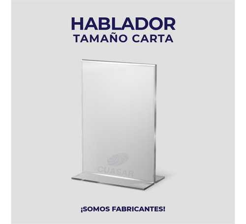 Hablador Tamaño Carta 