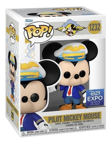Funko Pop / Disney / Pilot Mickey Mouse # 1232