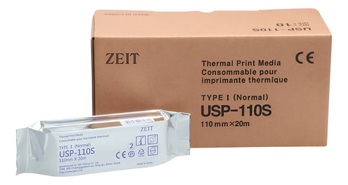 Papel Ecografico Termico Video Printer Upp 110s X Unidad