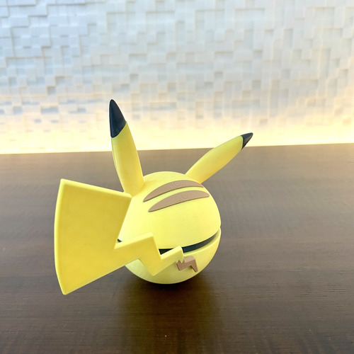 Pokebola Pokeball Con Diseño De Pikachu Ball Tamaño Real