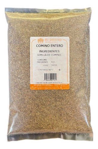 Comino Entero Semilla 15 Kg