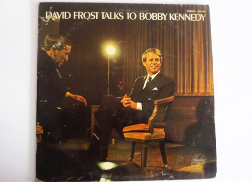 David Frost Talks To Bobby Kennedy - Lp Vinilo Acetato