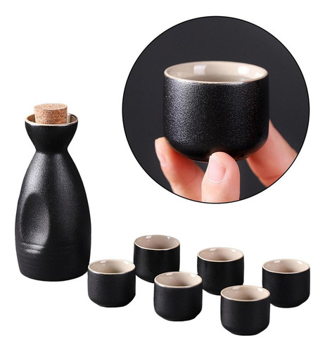 Mz Juego De Tazas De Sake De Cerámica Vintage, Regalo