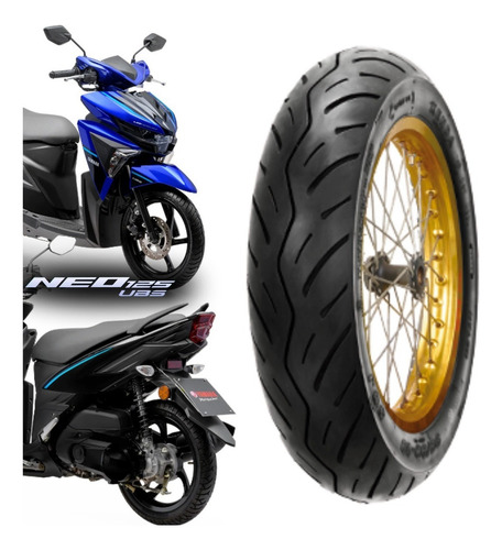 Pneu Traseiro 100/90 14 51p Yamaha Neo 125 Kenda Pcx