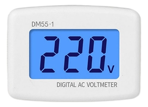 Enchufe De Voltaje Digital Lcd Ac 80-300 V Montado En La Par