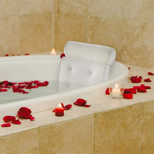 Almohada Para Bañera De Hidromasaje, Suave Y Cómoda, Antides