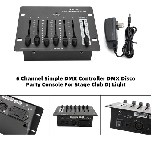 Mini Controlador De Luzes De Palco Para Dj Party Us Plug
