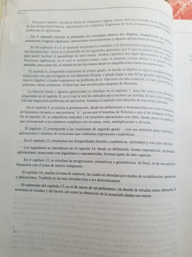 A6 Álgebra Conamat (Usado)