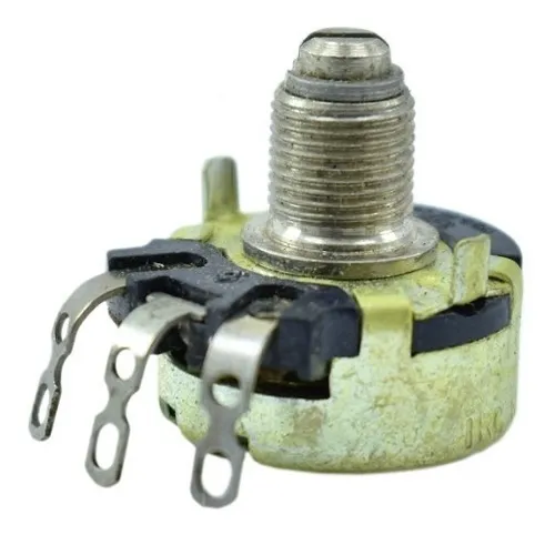 Potenciómetro Lineal 25k Ohm Eje Corto Irc Rq 11-120 Carbón