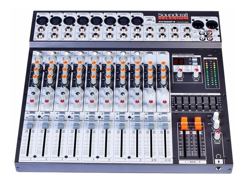 Imagen 2 de 4 de Consola Soundcraft SX1202FX USB de mezcla 127V/220V