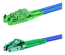 Comprar Cordão Óptico Monomodo Duplex E2000 Lc Apc 2,5 Metros Anatel