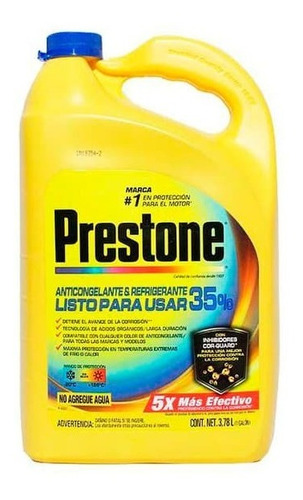 Prestone Refrigerante Anticongelante 35%