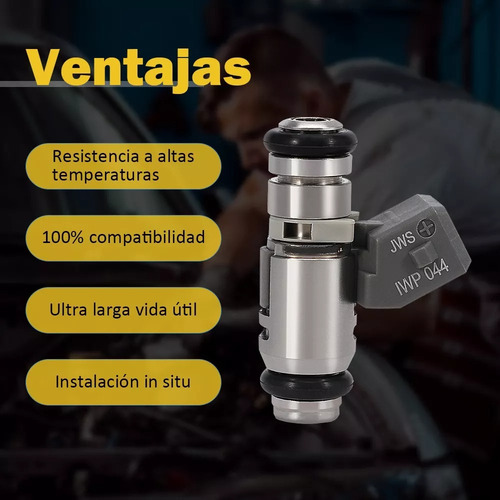 Inyector De Gasolina Para Vw Pointer 1.6l 1.8l Iwp044 2pcs