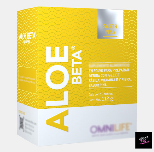 Aloe Beta Omnilife - Bebida En Polvo 16 Sobres