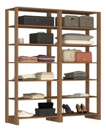 Estante Closet Yes 160cm Com 12 Prateleiras - Montana