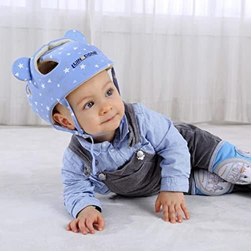Xifamniy Casco De Seguridad Suave Para Bebé, Casco Protector