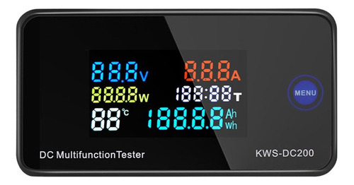 Amperímetro (10 A) For Dc Energy Meter 0-200 V Kws Po