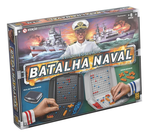 Jogo De Tabuleiro E Estratégia Batalha Naval Grow