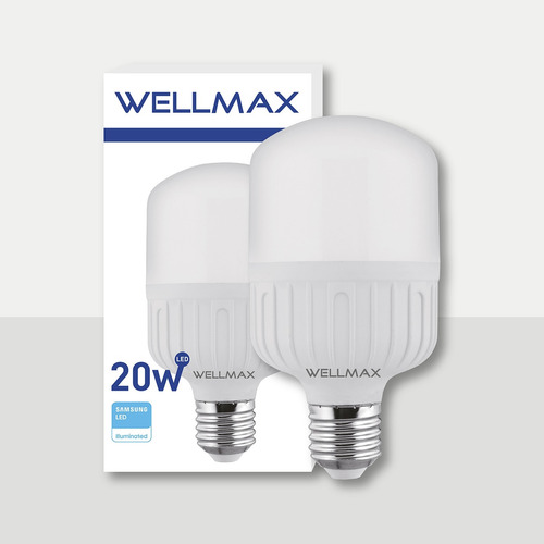 Ampolleta Led Hammer Wellmax 20w Luz Fria