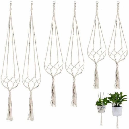 Pack De 6 Perchas Para Plantas Soporte Colgante Para Planta 