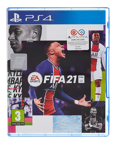 Juego Fifa 21 Electronic Arts, Playstation 4/5, Físico