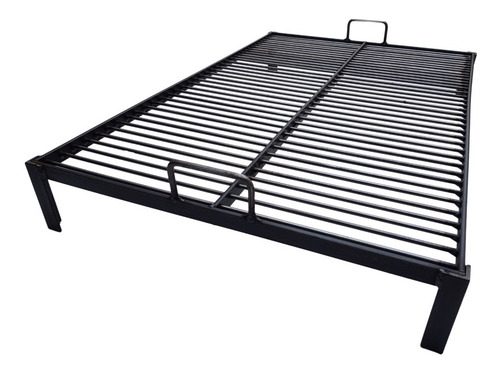 Imagen 3 de 8 de Parrilla Emparrillado Fijo 70x50 Perforadas Enhebradas Sor
