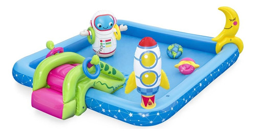 Play Center Inflable Pequeño Astronauta Bestway Tun