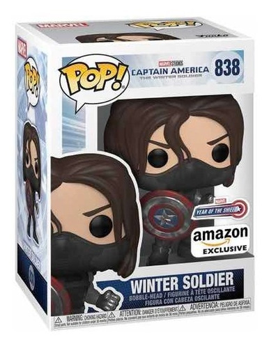Funko Pop Capitan America Winter Soldier Exclusivo Amazon