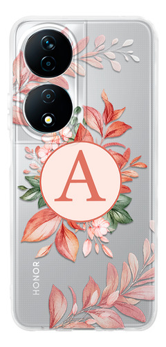 Funda Para Honor Flores Personalizada Inicial