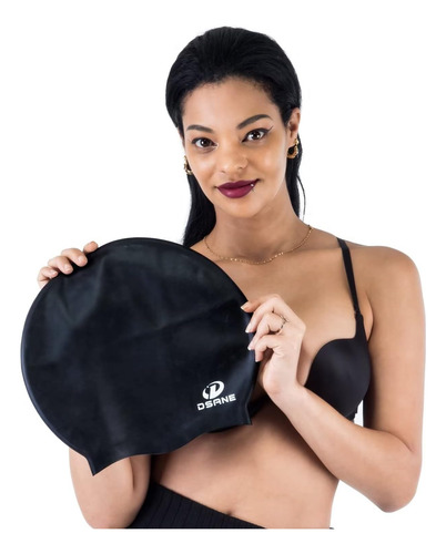 Dsane Gorro De Natacion Extra Grande Para Mujeres Y Hombr...