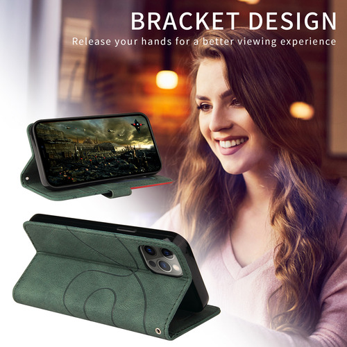 Funda Para Oppo Realme Series De Piel Sintética De Alta Calidad, Funda Protectora Tipo Cartera, Con Ranura Para Tarjetas, Soporte, Etc., Color Verde
