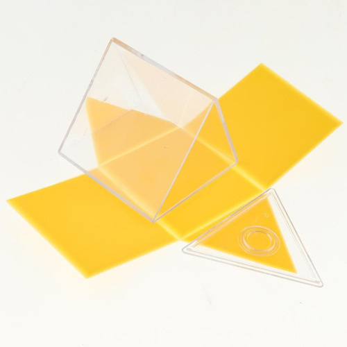 8pcs Sólidos Geométricos Geometria Matemática Formas