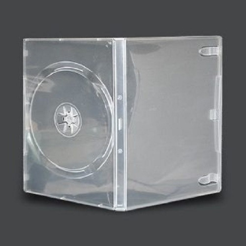 Imagen 2 de 2 de 10 Estuche Caja Gruesa 14mm Transparente Dvd-r Original