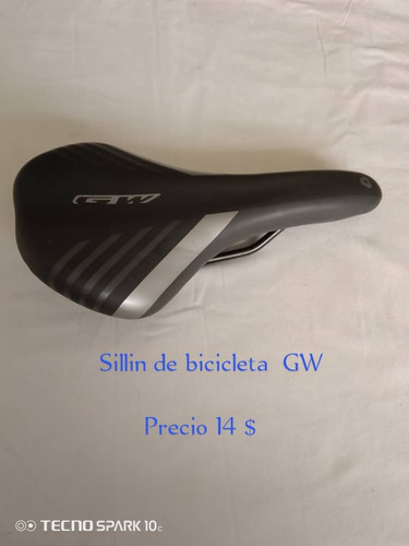 Asiento De Bicicleta Marca Gw Sillin