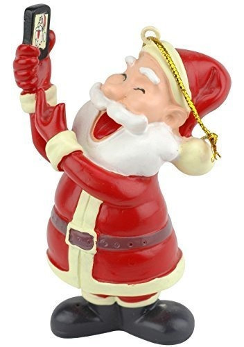 Árbol Buddees Selfie Santa Claus Navidad Ornamento