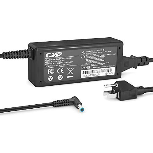 Cargador De Laptop De 45w 19.5v 2.31a Compatible Hp Env...