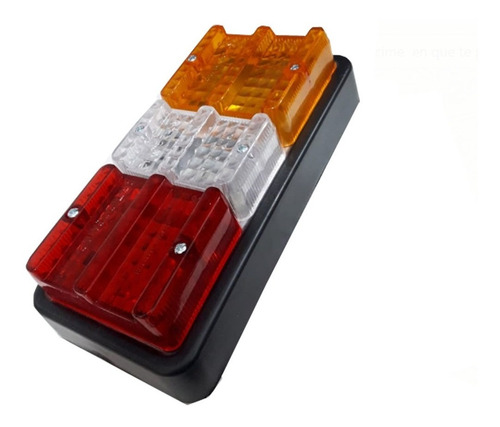 Imagen 3 de 6 de 2 Faros Luz Trasero C/ Focos Led Trailer Casa Rodante Env Gr