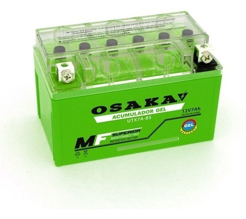 Imagen 1 de 1 de Bateria Acumulador Osaka De Gel Ytx7a-bs Motos Italika