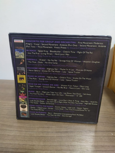 Cd Box Deep Purple Los álbumes completos 1970-1976